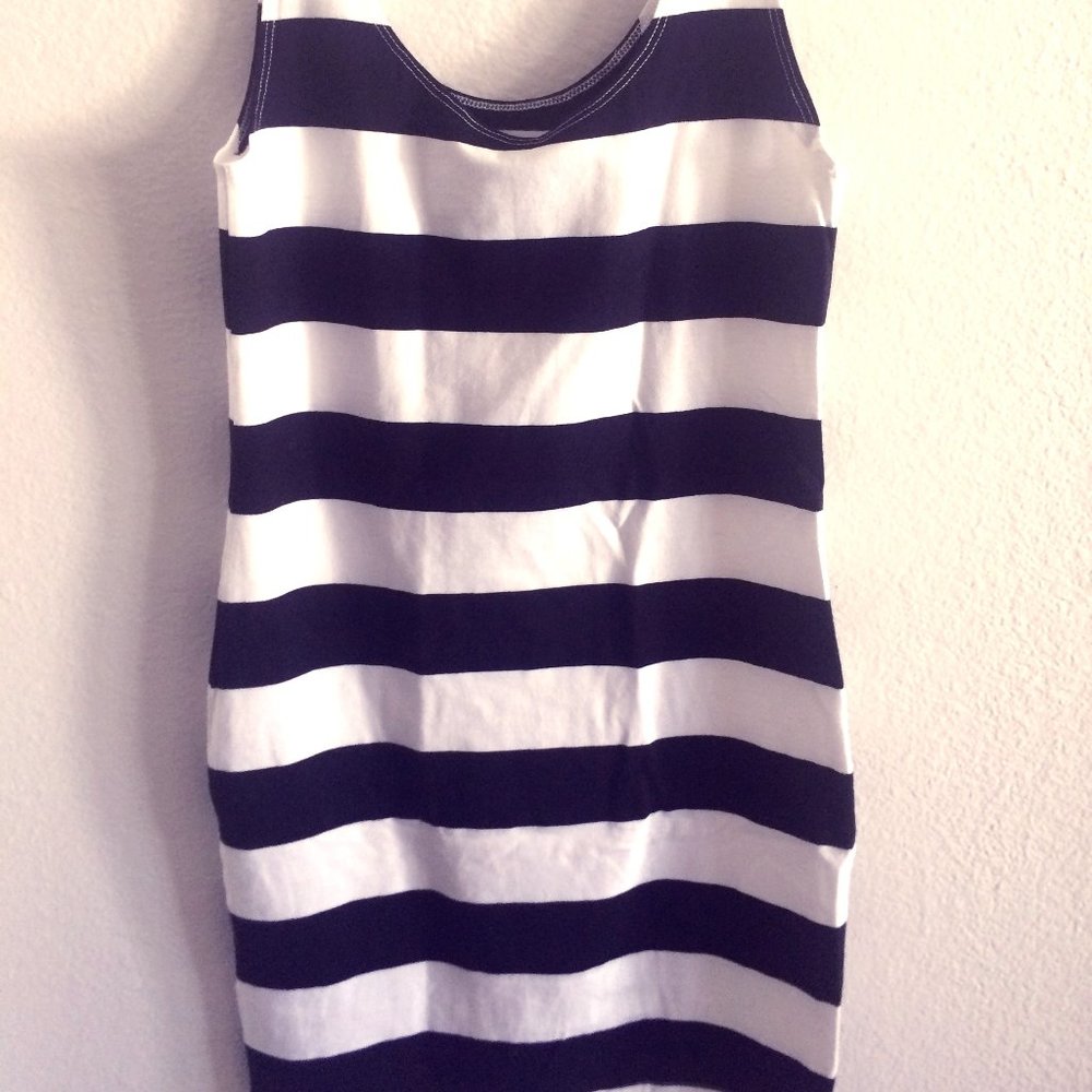 Black and White Dress